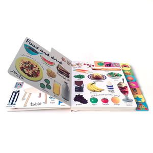 สินค้าใหม่ บริการพิมพ์หนังสือเด็กแสนสนุก ของเล่นเด็กอนุบาล ชุดหนังสือกระดานกระดาษย่อยสลายได้ - Product Image 3