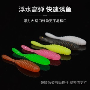 Spiral Leech Soft Lure 10cm Bottom Bait For Bass Fishing In Ponds - Product Image 5