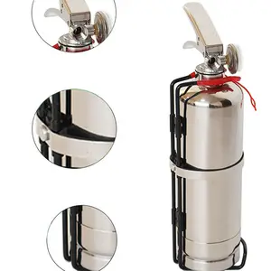 Support Service d'échantillons Logo personnalisable Cylindre vide en acier inoxydable Extincteur de lutte contre l'incendie à base d'eau