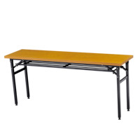 Bureau et chaise combinés rectangulaires longs pour enseignant, table en bois pliable facilement transportable pour professeur
