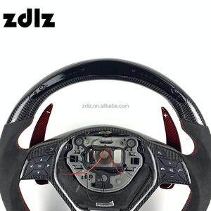 Volante in Fibra di Carbonio per Mercedes Benz Classe CLS <span class=keywords><strong>C218</strong></span> Classe E W212 W204 W205 W218 Volante LED Personalizzabile - Product Image 4
