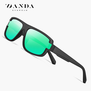 Danda แว่นกันแดดแฟชั่นทรงสี่เหลี่ยมผืนผ้า UV400โพลาไรซ์สำหรับผู้ชาย TR7536ป้องกันแสงสะท้อน - Product Image 1