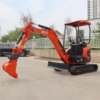 Mini-Pelle Compacte Gratuite EPA CE, Chenillée, Micro-Excavatrice 2 Tonnes 1.8 Tonne, Moteur Kubota, Hydraulique, pour Ferme