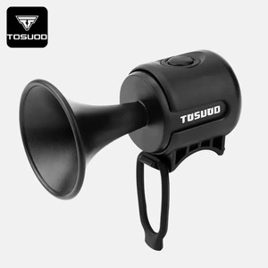 TOSUOD Clacson e Campanello Elettrico per Bici da Strada/Montagna, Scooter Elettrici, Bici per Bambini - Materiale ABSPC, Avviso e Suoneria - Product Image 1