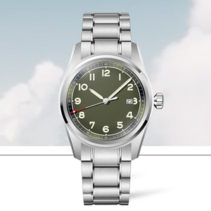 Movimiento mecánico Zafiro Clase Resistente al agua Negocios Moda clásica Reloj de acero inoxidable para hombres - Product Image 3
