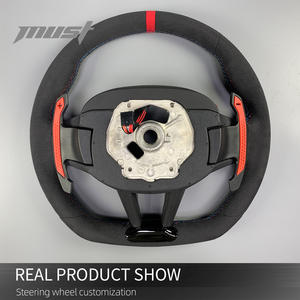 बीएमडब्ल्यू स्टीयरिंग व्हील के लिए एलसीस्टाइल फिट G05 g20 g2x g3x g3x g8x f9x 2018-2024 अनुकूलित कार्बन कार इंटीरियर एक्सेसरीज़ - Product Image 5