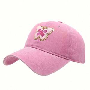 Gorra de Béisbol con Parche de Mariposa para Mujer, Verano 2025, Linda, Retro, Moderna, para Viajes y Deportes al Aire Libre - Product Image 5