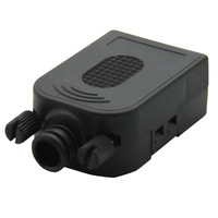 Connecteur sans soudure plaqué or Db9 de haute qualité, boîtier Com Rs485 Rs232 mâle et femelle D Sub 9 broches vers borne verte 3 broches