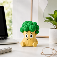 Ornement de bureau décoratif de haute qualité, petite figurine à la mode, jouet en résine PVC en forme de mini-arbre artificiel