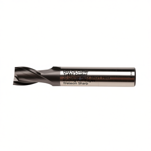 ดอกกัด HSS Co Cutter รุ่น TA1414 เคลือบ TiAlN แบบ Helix 30 องศา สำหรับร่อง 2 คมตัด แบบ Weldon Shank - Product Image 2