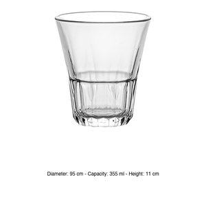 Verre Brooklyn DOF 35,5 cl Duratuff H 11 cm Ø 9,5 cm Empilable Libbey - Product Image 3