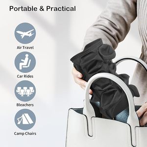 Gối ngồi tròn có lỗ, gối ngồi hình bánh rán bơm hơi dành cho bệnh trĩ, gối ngồi chịu lực cao, giảm đau, bằng sáng chế Hàn Quốc - Product Image 6