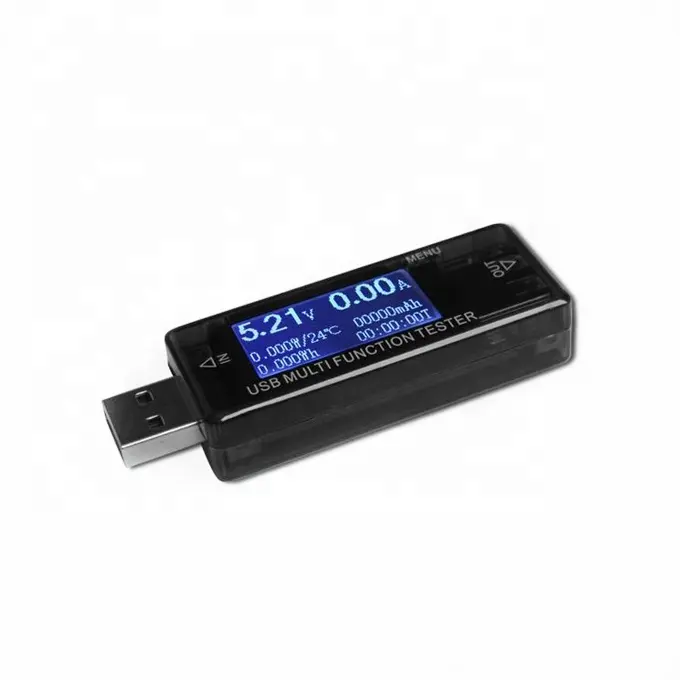 Carregador USB Tensão Atual Testador Display Digital Voltímetro Medidor de Médico Capacidade Banco de Potência de Carga Rápida 4V-30V 0-5A KWS-MX16