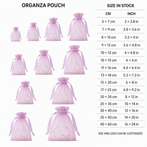 Linna élégant sac cadeau <span class=keywords><strong>en</strong></span> maille transparente et <span class=keywords><strong>organza</strong></span> avec décor d'arc pour cosmétiques et cadeaux emballage d'échantillon <span class=keywords><strong>en</strong></span> gros - Product Image 5