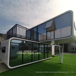 Chambre mobile conteneurisée B&B, chambre métallique portable, dortoir, démontable, construction rapide, bureau mobile - Product Image 3