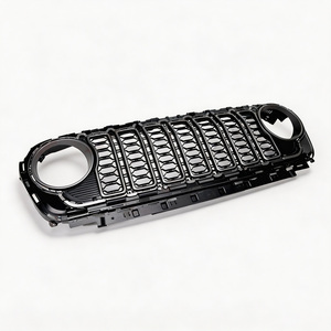 Rejilla Delantera de ABS de Alta Resistencia para <span class=keywords><strong>Jeep</strong></span> Wrangler JL JLU <span class=keywords><strong>Rubicon</strong></span> Sahara Sport 2018-2024, Reemplazo de Rejilla, Fabricante y Proveedor - Product Image 5