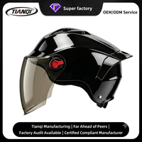 Helm Setengah Wajah Musim Panas OEM&ODM Pabrik untuk E-bike, Perjalanan Kota Dewasa, Grosir, Produsen Berkualitas Tinggi ABS EPS
