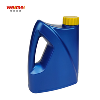 Réservoir chimique en HDPE de 1 L vide, à usage industriel, avec bouchon à vis, bouteille en plastique