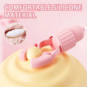 Vibratore capezzolo morsetti vibranti clitoride Clip del seno massaggio clitoride stimolazione del seno masturbatore femminile giocattolo del sesso per le donne adulte - Product Image 5