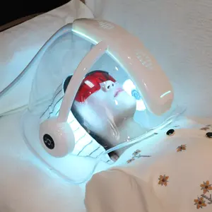 Uso en el hogar Spa Salon Hydro Oxygen <span class=keywords><strong>Facial</strong></span> Machine New Oxigen Maquinas Dome O2 Jet Peel para el cuidado de la piel Rejuvenecimiento US Plug Face Body - Product Image 1