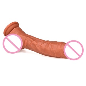 Fabrika Özelleştirmesi Sıvı Silikon Seks Oyuncağı Gerçekçi Penis Seks Oyuncakları Büyük ve Kalın Yapay Penis - Product Image 4