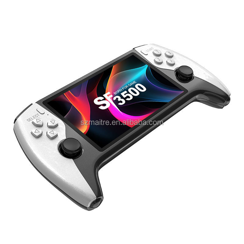 S SF3500 レトロ携帯ゲーム機 5インチIPS 64GB 20000ゲーム 1.2G