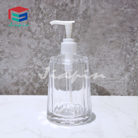 Distributeur de savon liquide en acrylique de 260 ml, accessoires de salle de bain en plastique pour la maison et l'hôtel