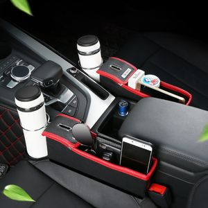 Organizador de asiento de coche, caja de almacenamiento de hendidura, soporte de relleno para billetera, ranura para teléfono, bolsillo, accesorios para coche - Product Image 3