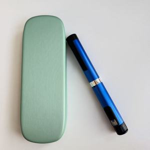 Blue 60IU V4 Reusable Metal Injection <b>Pen</b> with Easy Dose Adjustment and Custom Color or Logo Options - Product Image 2