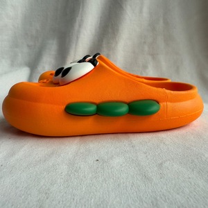 รองเท้าแตะการ์ตูนรูปแครอทสำหรับผู้หญิง พื้นรองเท้ากันลื่น PVC พื้นรองเท้า EVA ใส่ได้ทุกฤดู ใส่ในบ้าน ไซส์ 18-35 - Product Image 3