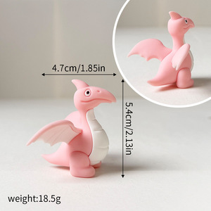 Adorno para Pastel de Dinosaurio, Decoración de Pastel de Plástico Suave, Adornos de Estilo Bosque de Dinosaurios, Tronco de Cocotero - Product Image 6