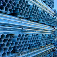 Changzhou en stock galvanisé à chaud galvanisé à froid tuyau galvanisé à froid Dn tuyau en acier revêtu de plastique tuyau d'incendie en acier soudé National