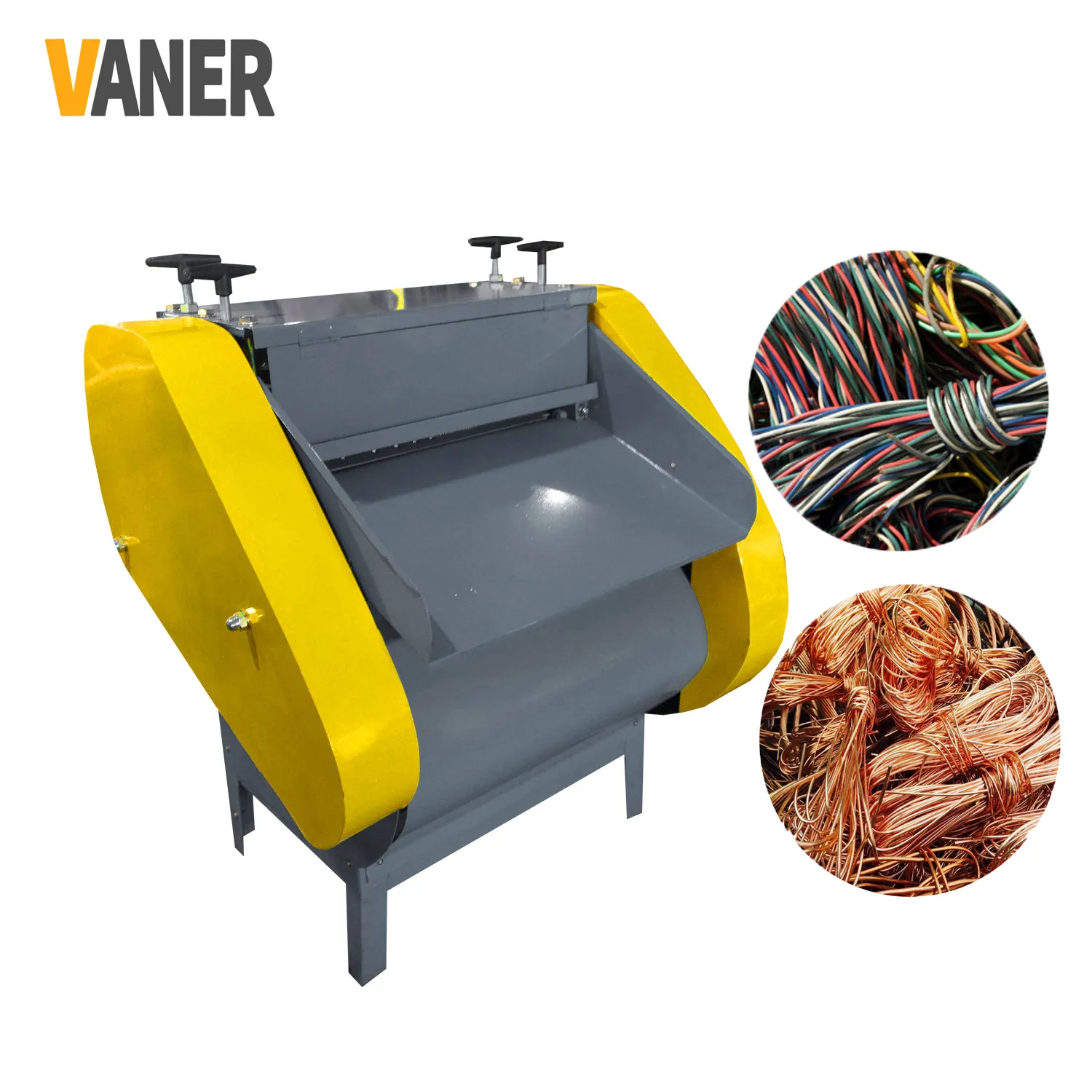 Vaner equipamentos V-KOF máquina elétrica de decapar fios de cobre, máquina de reciclagem de sucata de cobre com alta qualidade