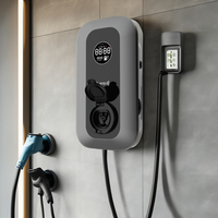 JET Haute Qualité 7KW Résidentiel EV Chargeur WiFi Prise Murale Contrôle par Application Nouveau OEM Promotionnel Type 2 Wallbox pour la Charge