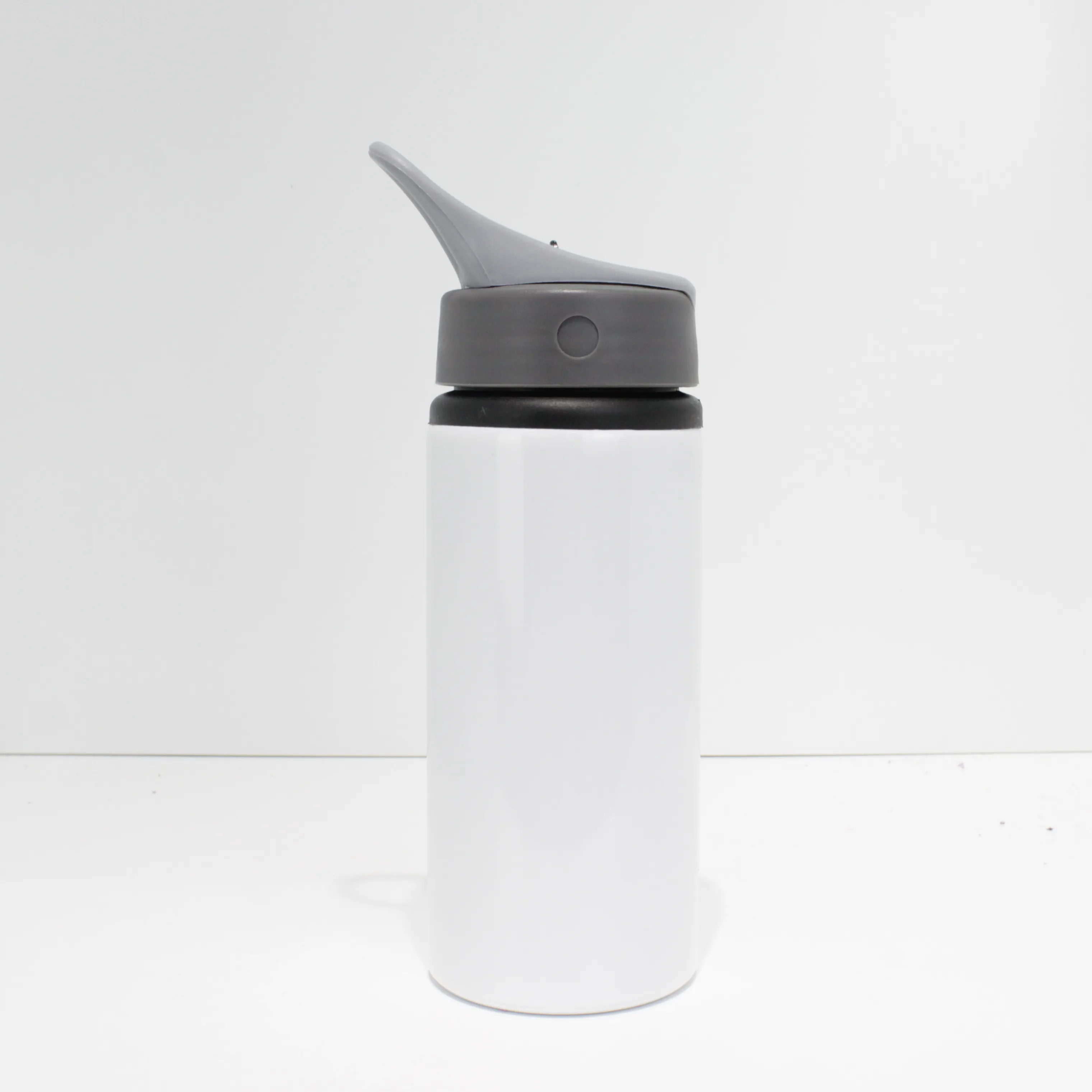 600Ml Perak Portabel Aluminium Botol Mug Stainless Steel Terisolasi Tumbler dengan Pegangan