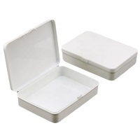 Boîte empilable carrée transparente en PP, boîte de rangement pour perles d'oreille Guka, boîte rectangulaire pour accessoires de pêche