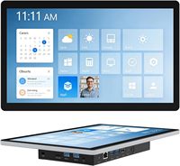 Panel PC Táctil Industrial Todo en Uno de 13.3 Pulgadas, Celeron N5100, Pantalla IPS FHD, Win11 Pro, LAN Gigabit para Tipo-C, DDR4, SSD+HDD