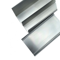 Goulotte carrée en aluminium robuste à construction solide, résistante à la chaleur et aux UV, pour câblage métallique