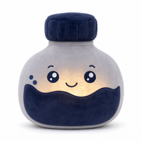Jouet interactif IA Message dans une bouteille, jouet parlant intelligent, éducatif et d'apprentissage, 100% polyester, compagnon pour enfants, cadeau