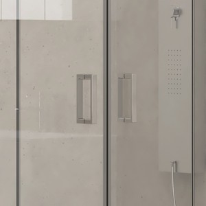 KAM-KNF6000 double coulissant Hauteur 170cm Niche de douche 180cm Hauteur Kamalu Catégorie de produit Salles de douche - Product Image 4