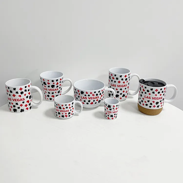 Wholesale sublimation mugs Custom Printed Mug Logo Ceramic Hot Coffee City Souvenir Cup Personalize Mug