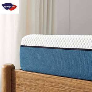 Calidad Sleep Well Single Shop Doble colchón completo Tela Royal Luxury High Density Swirl <span class=keywords><strong>Memory</strong></span> Gel Colchón de espuma Rebonded - Product Image 3