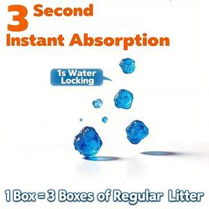 Litière pour <span class=keywords><strong>chat</strong></span> en <span class=keywords><strong>cristal</strong></span> écologique à motif irrégulier en sable de silice, prix d'usine bon marché - Product Image 2