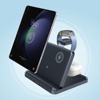 Support de charge sans fil pour Galaxy Z Fold, charge rapide pour téléphone, montre, écouteurs, produits tendance 2026