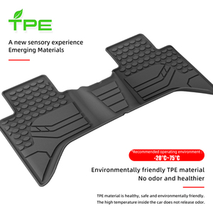 แผ่นรองพื้นรถยนต์ TPE 3 มิติ คุณภาพ<span class=keywords><strong>ส</strong></span>ูง กันน้ำ กันลื่น <span class=keywords><strong>ส</strong></span>ำหรับ Isuzu D-MAX 2024 พวงมาลัยขวา/Mazda BT-50 พวงมาลัยขวา 2024 - Product Image 4