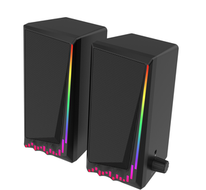 Haut-parleur USB filaire de haute qualité pour ordinateur, petit haut-parleur de bureau, ordinateur portable, subwoofer domestique, mini haut-parleur avec RGB - Product Image 5