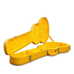 Crush Velvet Leather Instrument Bass Guitar Case Le S <span class=keywords><strong>Paul</strong></span> étui rigide en bois pour <span class=keywords><strong>guitare</strong></span> électrique - Product Image 5