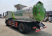 Camion professionnel de collecte des déchets alimentaires de 12 m³ Dongfeng 4x2 à chargement arrière pour l'élimination des déchets de cuisine