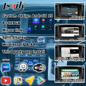 Boîtier d'interface <span class=keywords><strong>Android</strong></span> Carplay 8+128 Go pour Nissan Elgrand E52 JDM 2010-2019 avec YouTube sans fil par Lsailt - Product Image 2