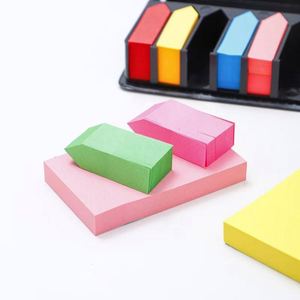 Custom PU Rectangular Calendar Sticky Notes <b>Memo</b> <b>Pad</b> Office Use Self-Adhesive Personalized Promotion Gift - Product Image 3
